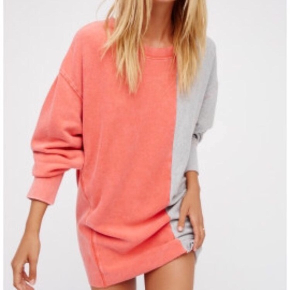 Free People Sweaters - FREE PEOPLE SWEATER DRESS POPPY COMBO